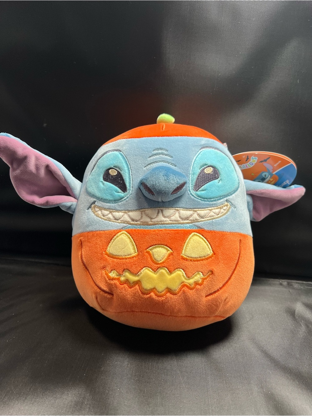Squishmallows Disney Stitch Halloween Pumpkin Plush Lilo & Stitch Soft Toy NWT